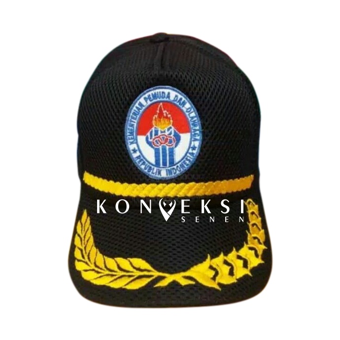 topi menpora padi kapas | kementerian pemuda &amp; olahraga