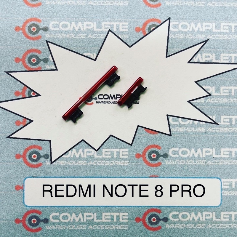 TOMBOL ON OFF REDMI NOTE 8 PRO / TOMBOL ON OFF VOLUME REDMI NOTE 8 PRO
