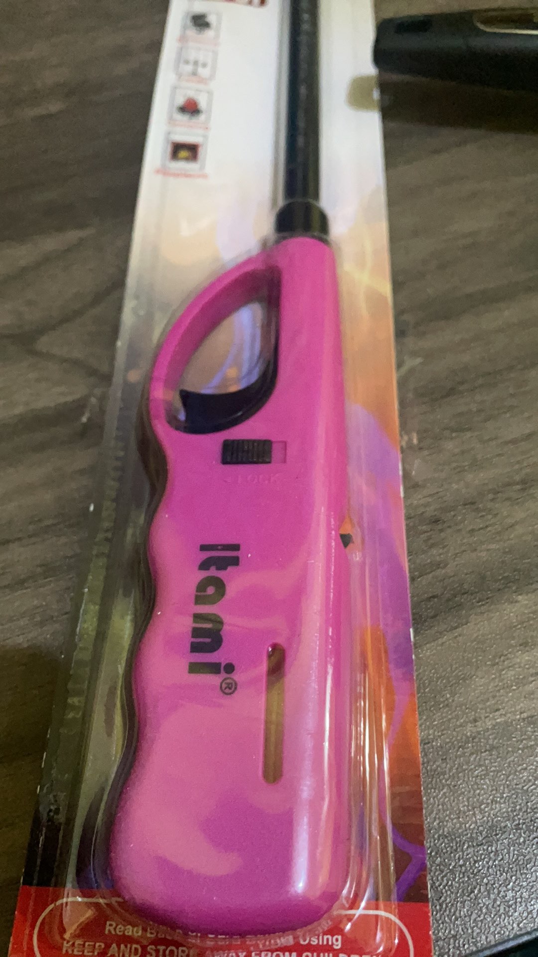 Korek Api Gas Panjang Pemantik Kompor Gas Warna-warni