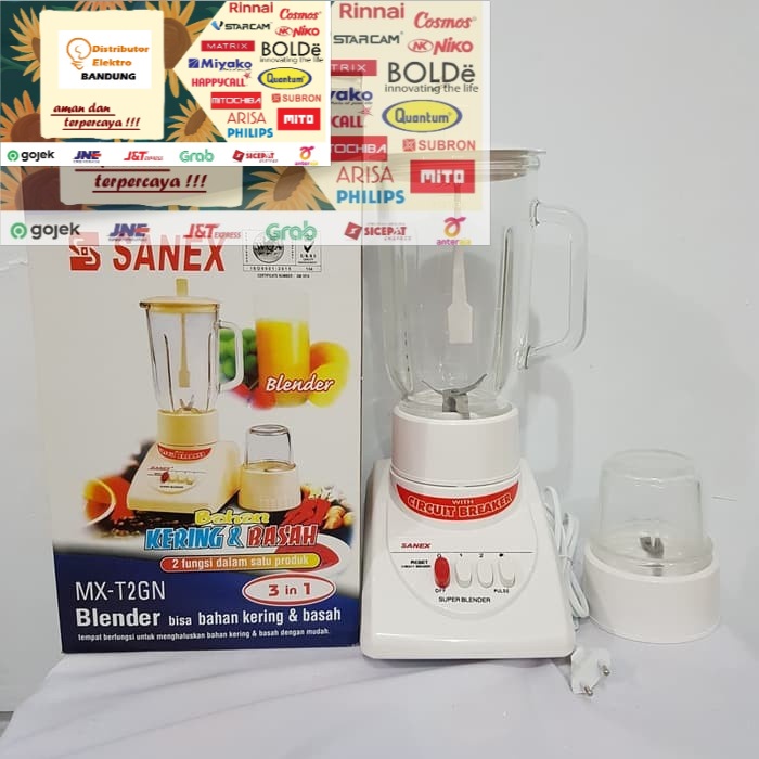 BLENDER SANEX MX T8GN NEW MODEL 6 MATA PISAU