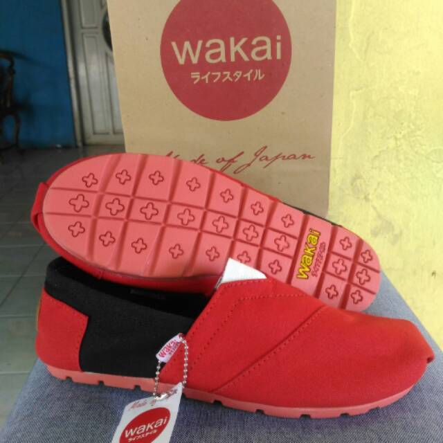 Wakai merah hitam grade original