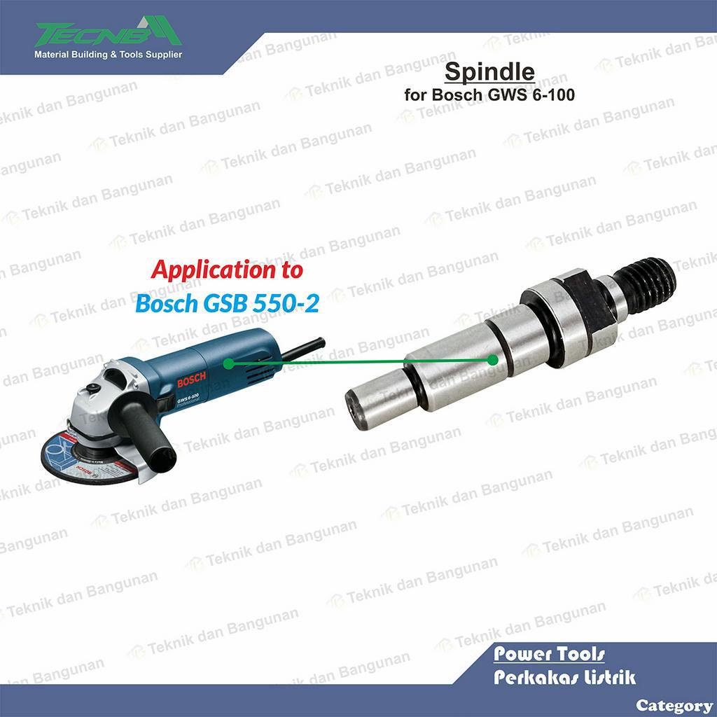 As Spindle Gerinda Tangan Bosch GWS 6-100