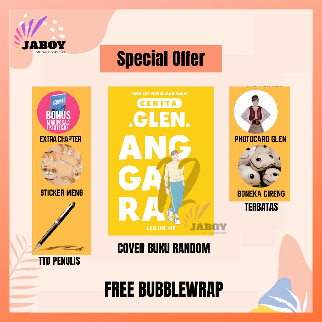 DUA BELAS CERITA GLEN ANGGARA LULUK HF Shopee Indonesia