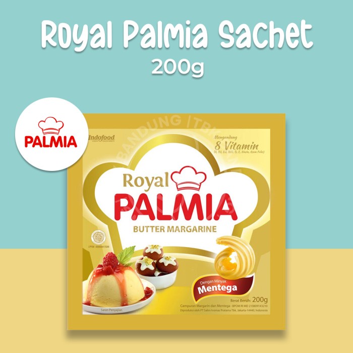 

butter-mentega- royal palmia butter margarine 200gr -mentega-butter.