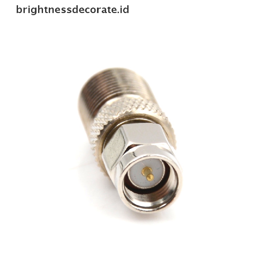 Adapter Konektor Tipe F Female Ke Sma Male Plug Coaxial Warna