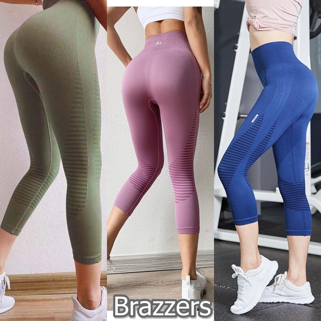 Celana Leging Lejing Buat Olahraga Highwaist Sport Senam Aerobic Zumba Yoga Gym Fitness Fitnes Volly