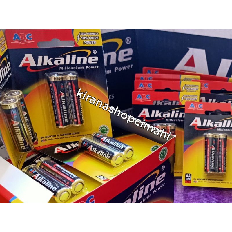 Batre Alkaline AA isi 24 pcs / baterai / battery