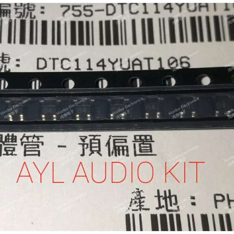 transistor dtc114