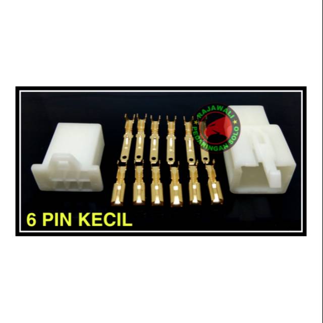 SOKET 6 PIN KECIL / SOKET MOTOR MOBIL