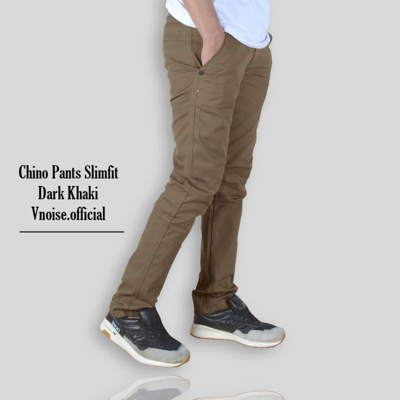 spesial celana santay kantor chino panjang pria celana chino panjang MOCCA CREAM cino