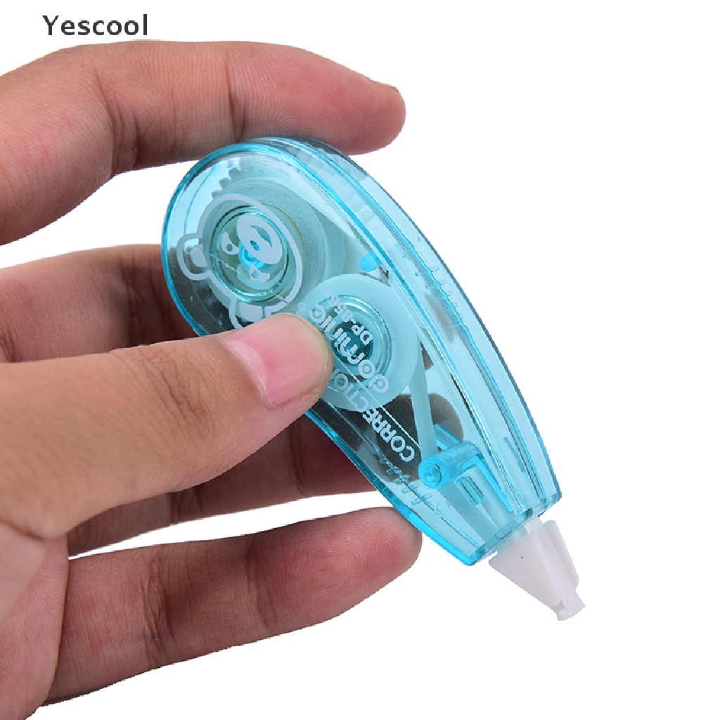 Yes 1pc Correction Tape Kertas Roller Motif Kartun Lucu Imut Multi Warna Untuk Perlengkapan Kantorsekolah