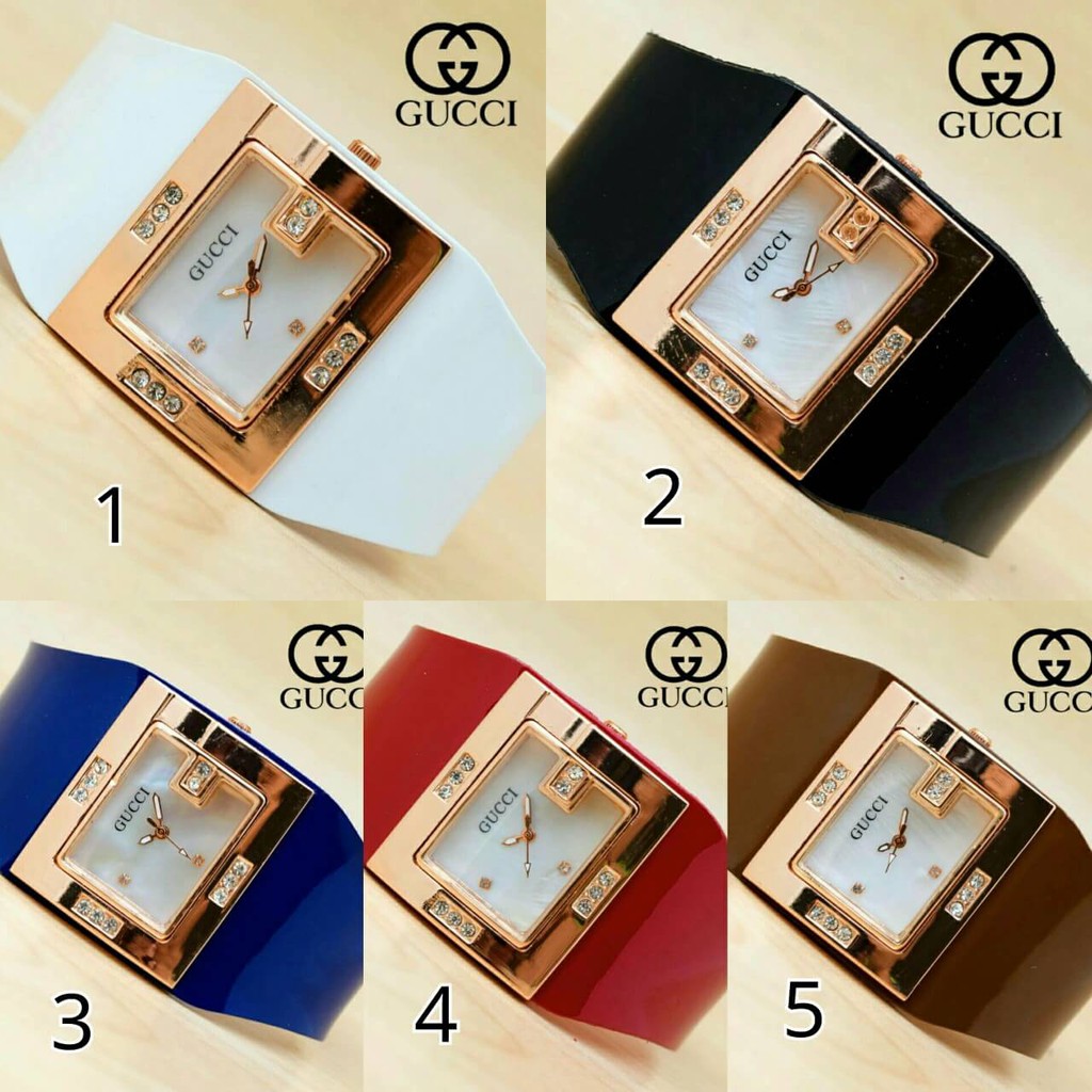 Jam Tangan G**ci Syahrini - Satuan (5 Warna)