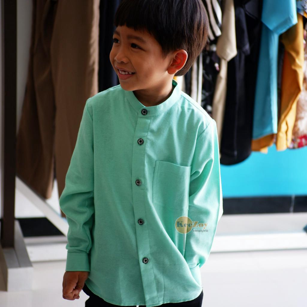 Keezoy kemeja koko shanghai anak & Dewasa  MINT