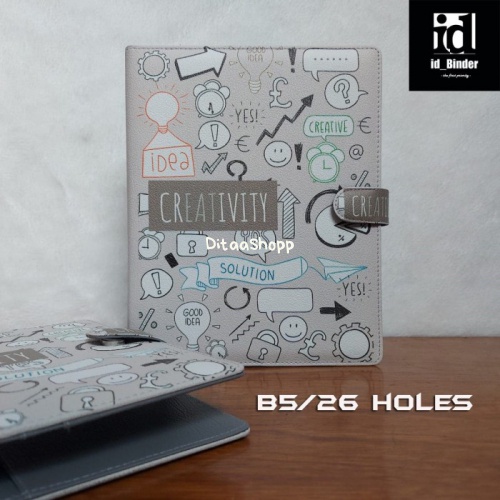 

Binder Printing Motip Creativity A5/Ring 20, B5/Ring 26 - A5 043