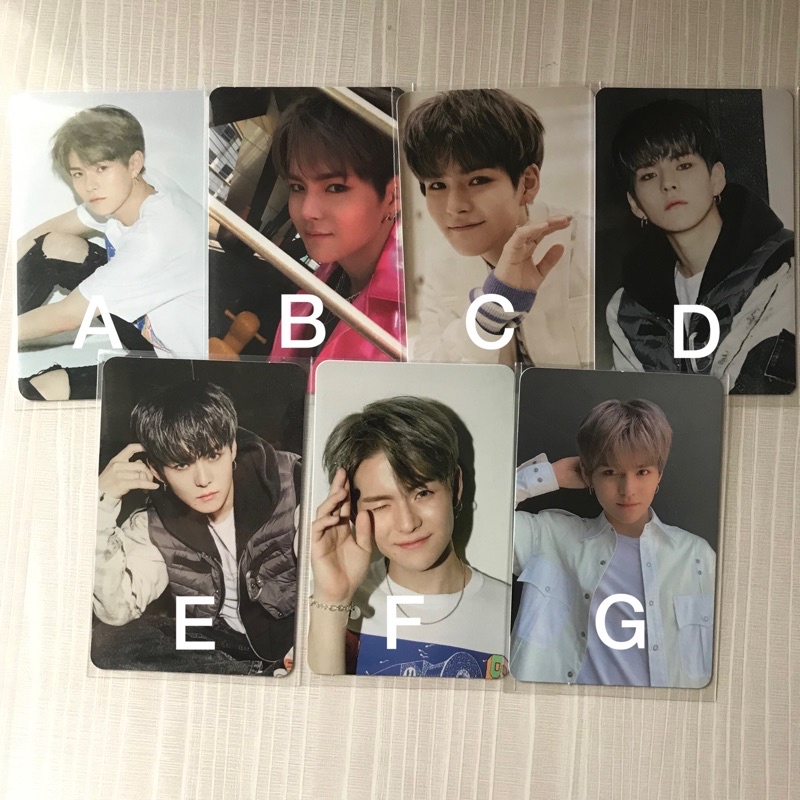 Photocard junkyu jakbir yoshi wink treasure chapter two ch2 chapter three ch 3 official