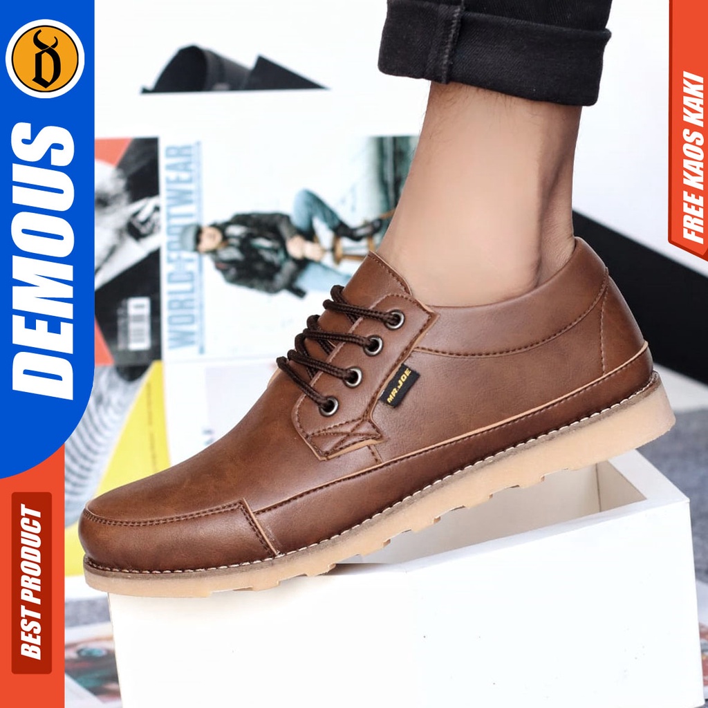 Demous TRLN Sepatu Formal Pria Casual Pantofel