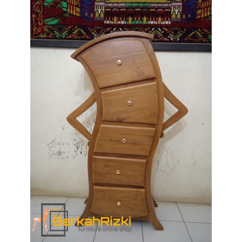 nakas jati nakas minimalis nakas retro Jepara