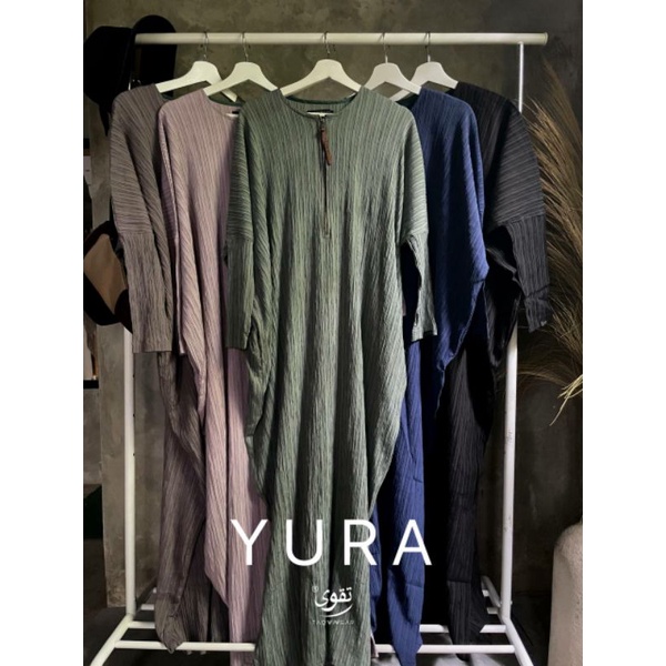 Dress YURA by taqwawear abaya gamis