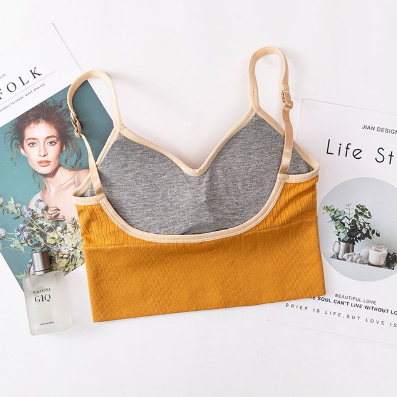 C368 • Low Back Bralette Croptop Bra Import • Fashion Wanita