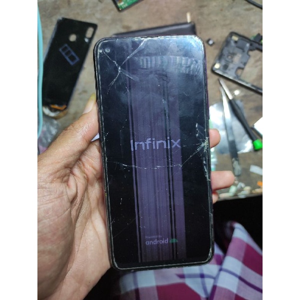 infinix note 7 lite minus lcd