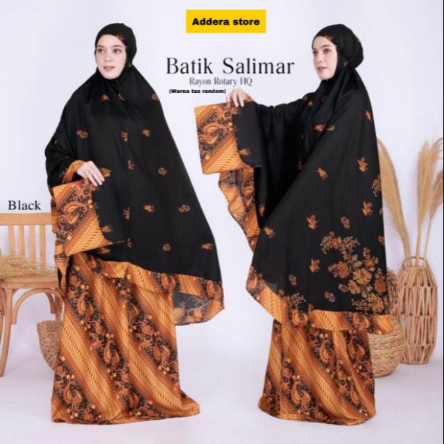 MUKENA DEWASA / MUKENA BATIK / MUKENA BATIK SALIMAR / MUKENA RAYON
