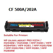 Toner Cartridge Compatible For HP CF500A CF501A CF502A CF503A 202A M25