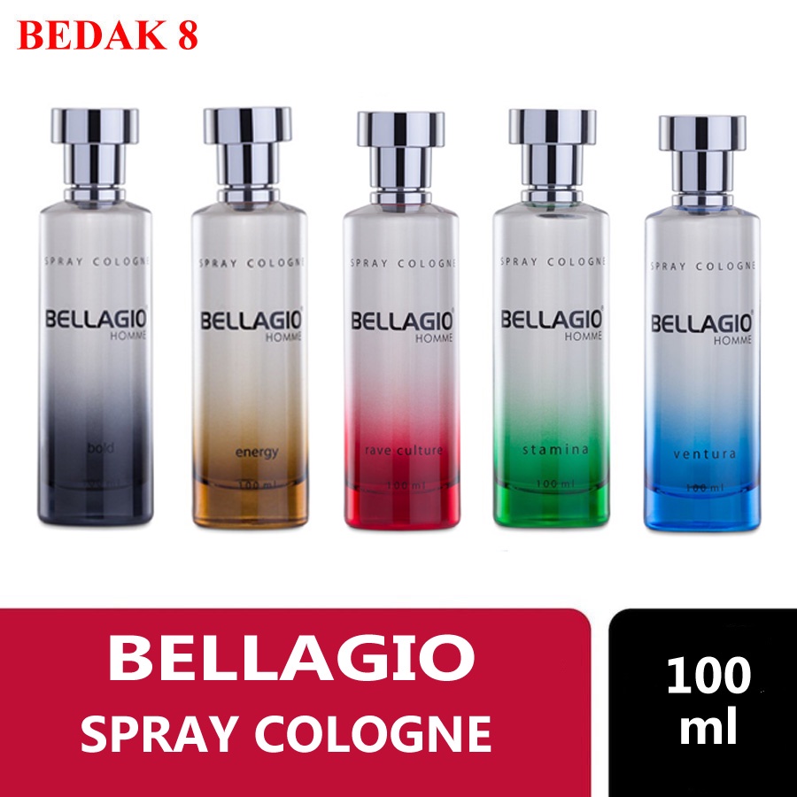 Bellagio Spray Cologne 100 ml (PLUS BUBBLE WRAP)