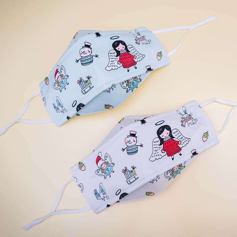 Masker Duckbill / Masker Kain / Masker 3 ply / Masker 3d Kain / Masker Convex / Earloop Mask / Maske