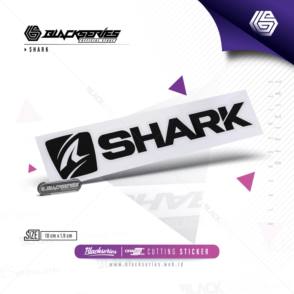 Stiker Shark | Stiker Helm | Cutting Sticker Shark | Shark