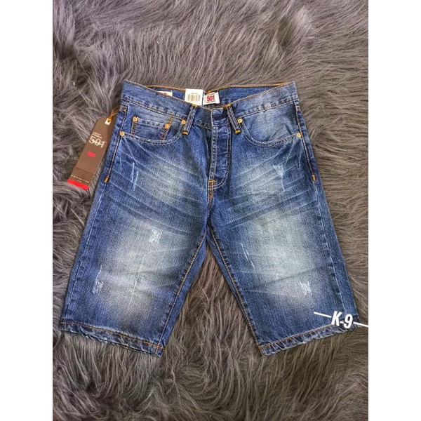 K9-CELANA LEVIS PENDEK PRIA 501 PREMIUM IMPORT-CELANA JEANS PRIA 501-CELANA FASHION PRIA IMPORT COD