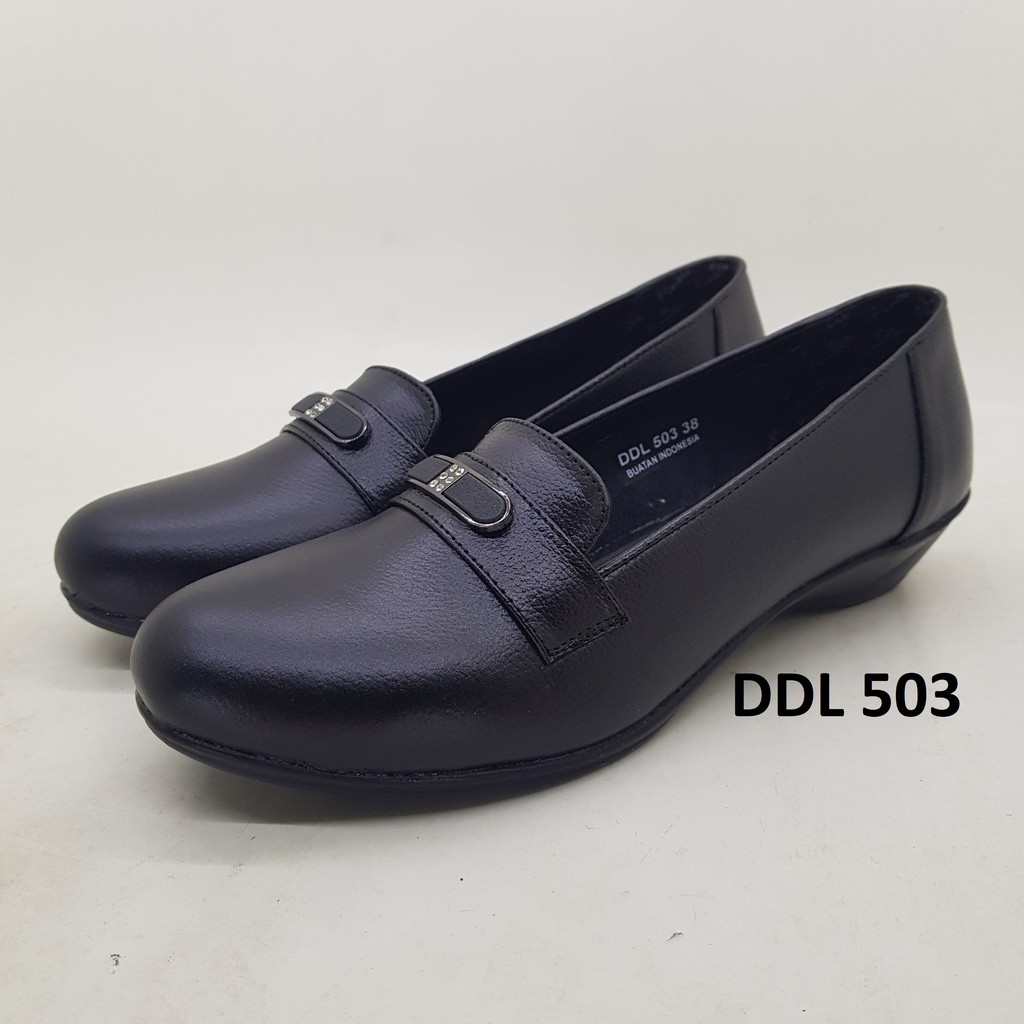 Wedges kulit Finotti DDL