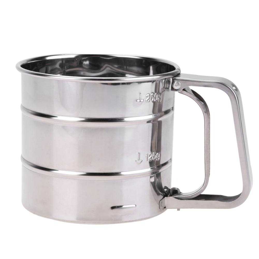 (BISA COD) RVOSTR Winnereco Saringan Pengayak Icing Gula Tepung Flour Shaker - WE474