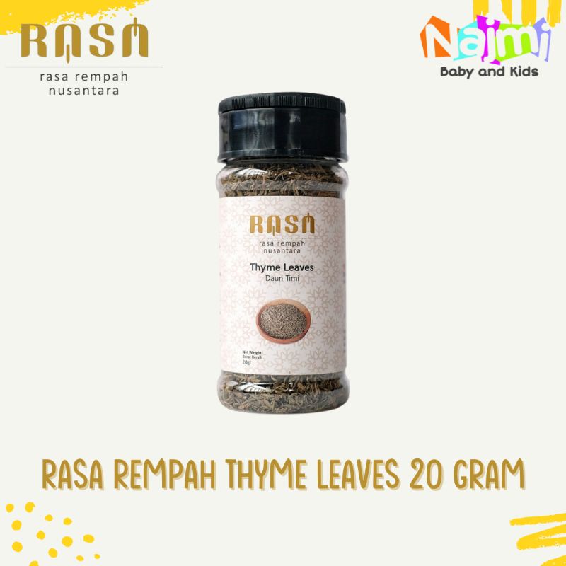 Rasa Rempah Nusantara Thyme Leaves 20 gr Daun Timi 20gr