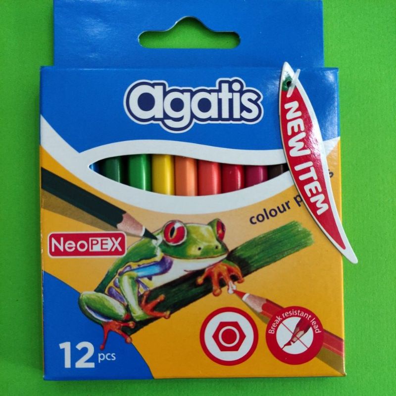 

Pensil Warna Agatis NeoPEX 12 colours Pendek