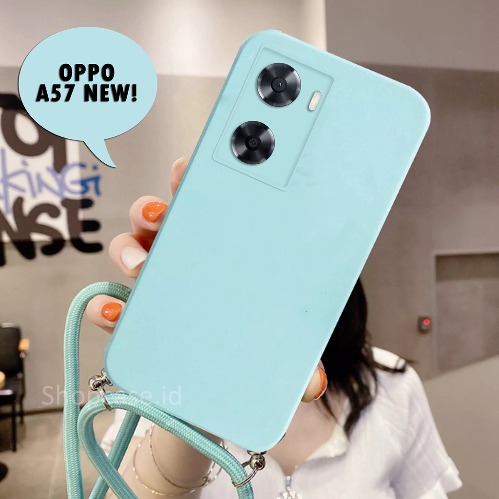 Softcase Tali For OPPO A57 NEW! | Case Camera Protech | Case Macaron OPPO A57 | Softcase OPPO A57 | 