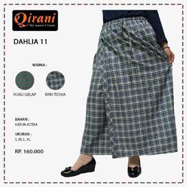 ROK CELANA DAHLIA 11 HIJAU by QIRANI