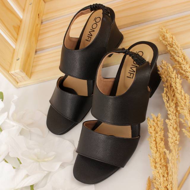 Alexandria Black Heels - High Heels