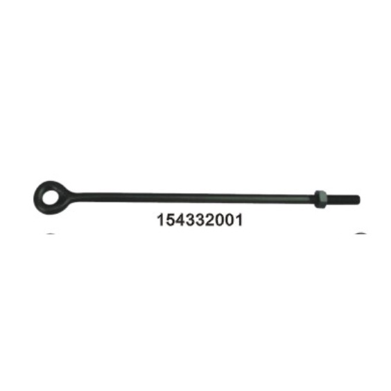 154332001 Presser Bar Lifter Adjust Rod Mesin Bartek Bartack Bartacking Brother B430