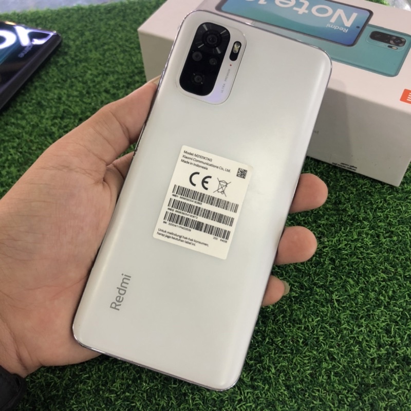 Redmi Note 10 4/64gb Second Fullset Resmi
