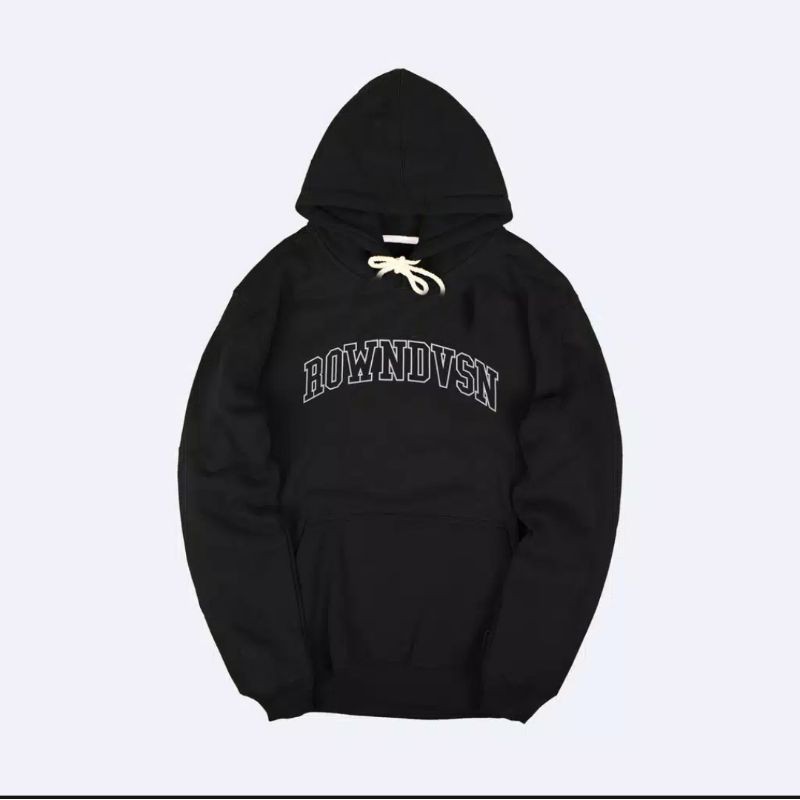 Rowndvsn Hoodie storage serrano hitam