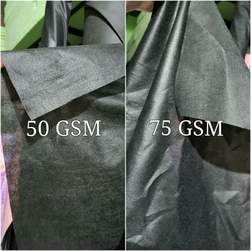 Kain Furing / Puring Spunbond Hitam