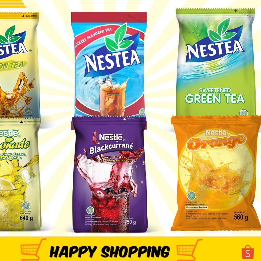 

Paling Bagus!! LR058 NESTEA GREEN TEA BLACKCURRANT ORANGE LEMONADE LYCHEE TEA by Nestle Professiona