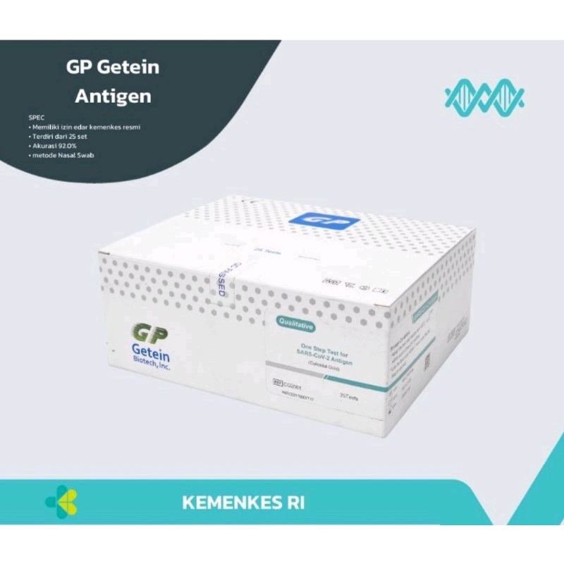 Antigen Swab GP Getein Bisa Mendeteksi Smua Variant Virus