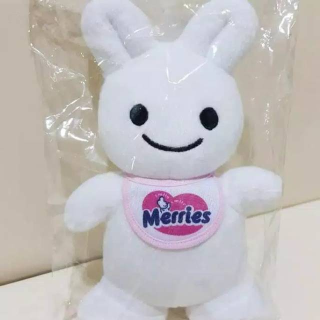 Boneka Merries Putih Biru / Pink