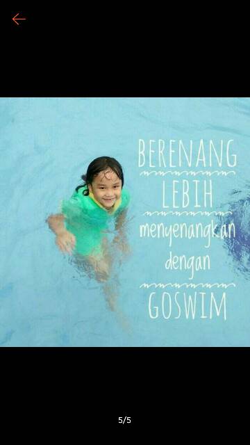 FLOSWIM Baju Renang Anak Mengapung Goswim |FREE souvenir |