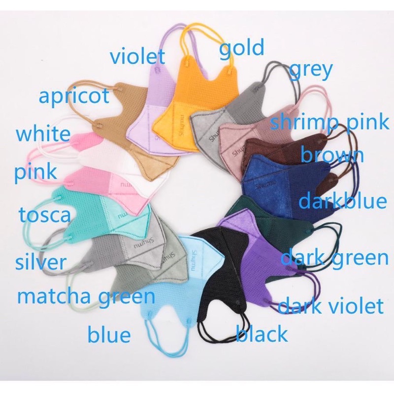 MASKER DUCKBILL 50pcs