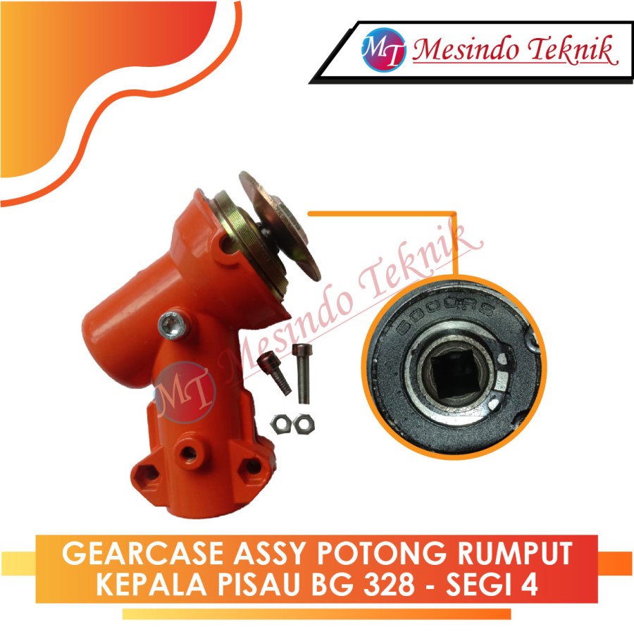 GEARCASE ASSY POTONG RUMPUT KEPALA PISAU BG 328