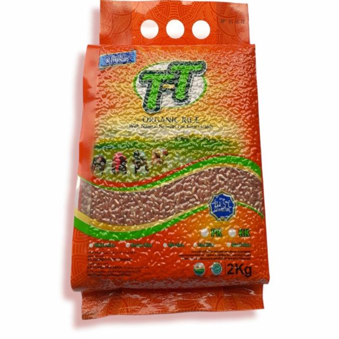 

Beras merah Tip Top Kupas Kulit 2 Kg/Red Rice Organic