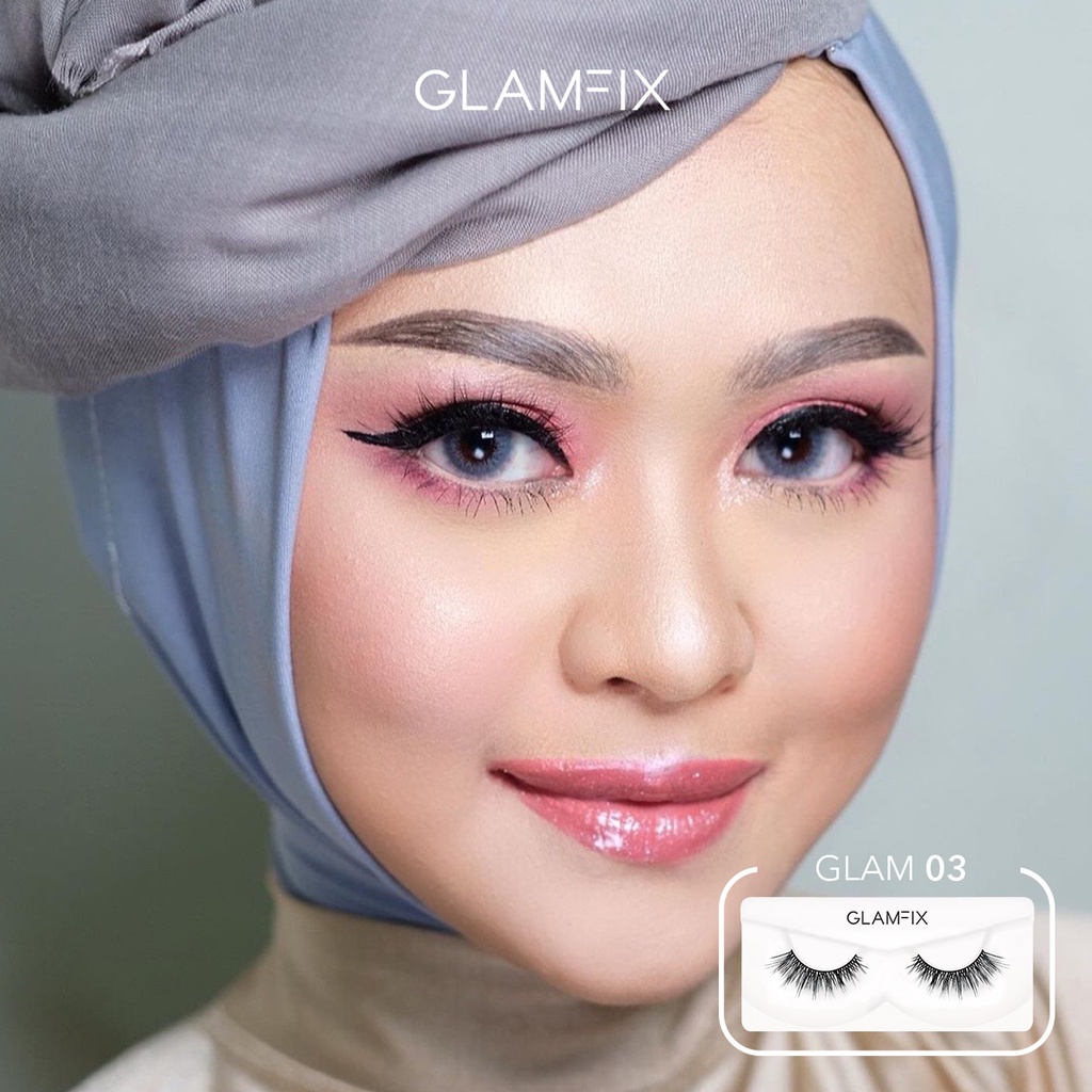 GLAMFIX Perfect Blink Lashes Bulu Mata Glam New _ Bulu Mata Palsu | GLAM FIX Alat Kecantikan Makeup by YOU ORIGINAL