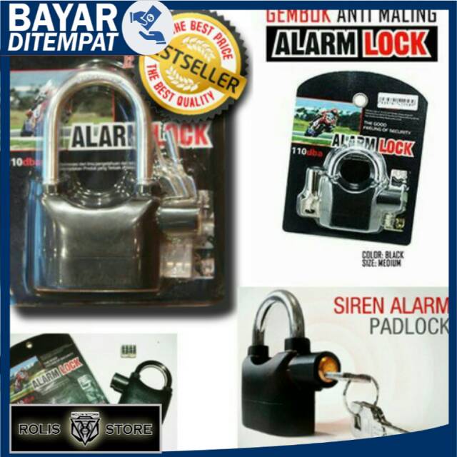 Gembok Alrm / alarm Lock